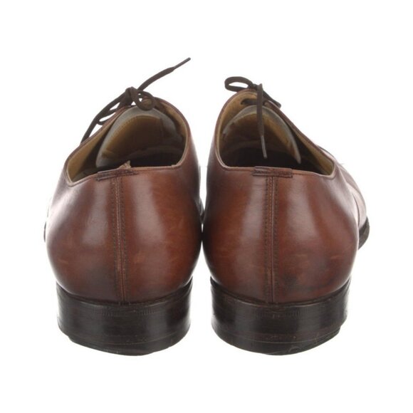 Church’s Authentic Leather Oxfords Oxford Solid Brown Shoes 12.5 - Picture 4 of 8